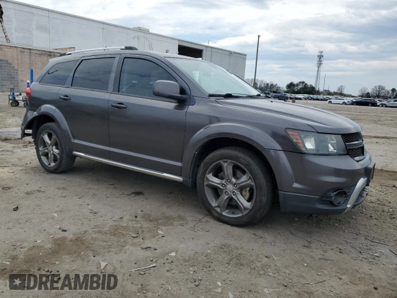 2015 Dodge Journey Crossroad with VIN 3C4PDCGB2FT641223, listed as a Copart auction lot 51144065 with 155,423 mi miles and Salvage Title. Bid and sale history available at DreamBid. Image 4.