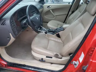 2001 Saab 9-5 SE with VIN YS3EF48ZX13057202, listed as a Copart auction lot 81757254 with 108,999 mi miles and Salvage Title. Bid and sale history available at carsss.com. Image 7.