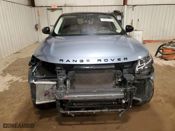 2020 Land Rover Range Rover Velar S with VIN SALYB2EX7LA290601, listed as a Copart auction lot 47217515 with 43,737 mi miles and Salvage Title. Bid and sale history available at carsss.com. Image 5.