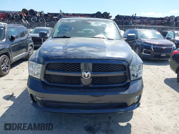 2018 Ram 1500 Express with VIN 1C6RR6KT1JS296814, listed as a IAAI auction lot 41870540 with 92,333 mi miles and . Bid and sale history available at DreamBid. Image 12.