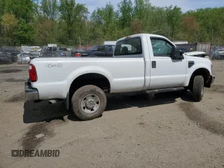 2010 Ford F-250 XL with VIN 1FTNF2B51AEA11666, listed as a Copart auction lot 53383055 with 79,920 mi miles and Salvage title. Bid and sale history available at DreamBid. Image 3.