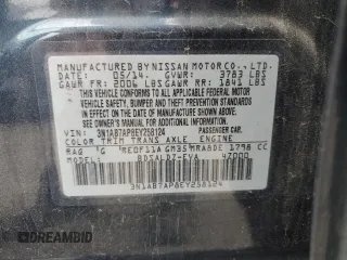 2014 Nissan Sentra SV with VIN 3N1AB7AP8EY258124, listed as a Copart auction lot 61816725 with 156,154 mi miles and Clean title. Bid and sale history available at DreamBid. Image 12.
