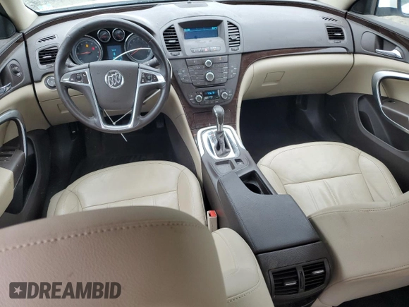 2011 Buick Regal CXL Turbo TO3 with VIN W04GX5GV9B1092399, listed as a Copart auction lot 43265605 with 144,029 mi miles and Salvage Title. Bid and sale history available at carsss.com. Image 8.