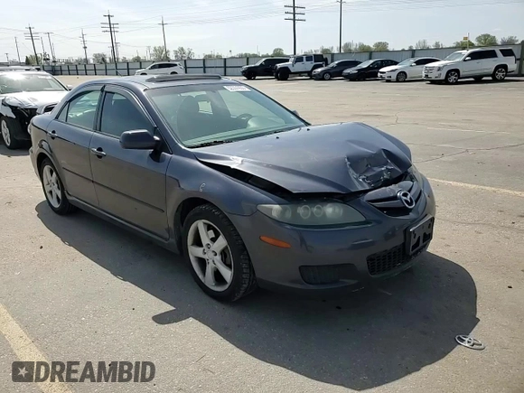 2007 Mazda Mazda6 s Touring with VIN 1YVHP80DX75M44560, listed as a Copart auction lot 52351935 with 192,827 mi miles and Salvage Title. Bid and sale history available at carsss.com. Image 10.