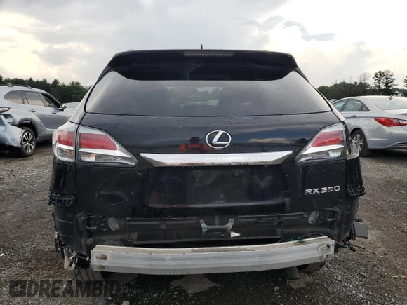 2013 Lexus RX 350 with VIN 2T2BK1BA0DC178190, listed as a Copart auction lot 62511695 with 176,179 mi miles and Salvage title. Bid and sale history available at DreamBid. Image 6.