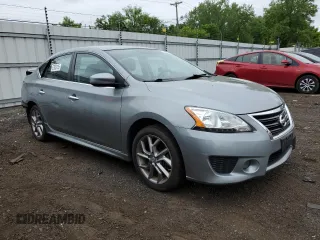2014 Nissan Sentra SV with VIN 3N1AB7AP7EY333265, listed as a Copart auction lot 57953125 with 118,277 mi miles and Salvage title. Bid and sale history available at DreamBid. Image 4.