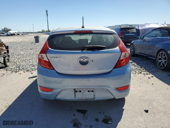 2013 Hyundai Accent GL with VIN KMHCT5AE7DU108539, listed as a Copart auction lot 49413535 with 169,705 mi miles and Salvage Title. Bid and sale history available at carsss.com. Image 6.