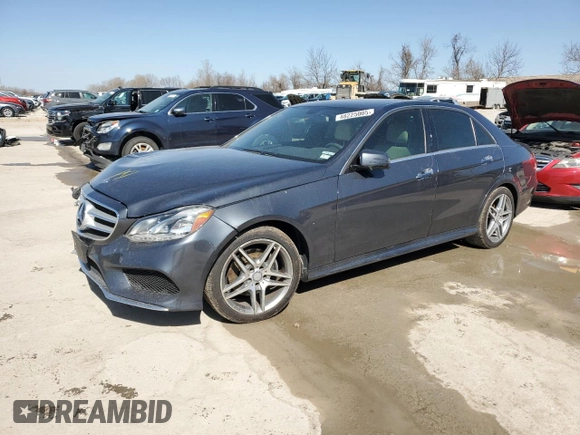 2014 Mercedes-Benz E-Class E 350 Luxury with VIN WDDHF8JB5EA980946, listed as a Copart auction lot 48225005 with 0 mi miles and Salvage Title. Bid and sale history available at carsss.com. Image 1.