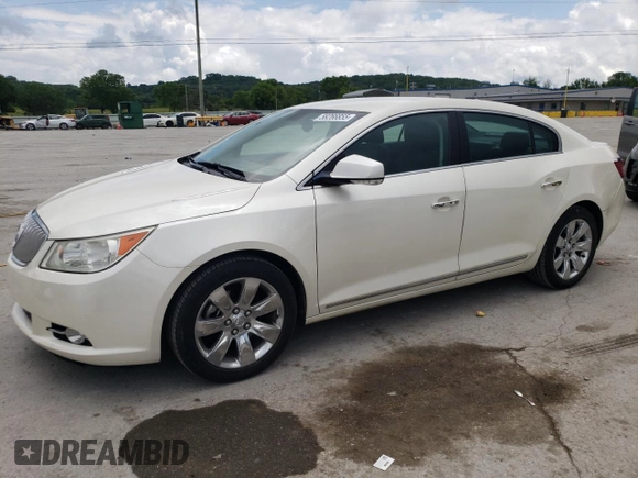 2011 Buick LaCrosse CXL with VIN 1G4GC5EC6BF154956, listed as a Copart auction lot 58266855 with 74,247 mi miles and Salvage title. Bid and sale history available at DreamBid. Image 1.