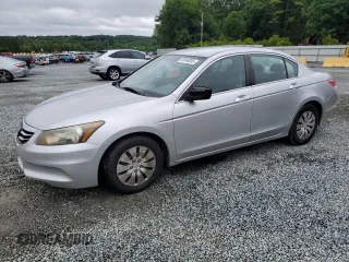 2011 Honda Accord LX z VIN 1HGCP2F39BA025130, wystawiony jako Copart lot #58548055 z przebiegiem 291 612 mil mil oraz Szkoda całkowita • Salvage title. Historia ofert i sprzedaży dostępna na DreamBid. Obrazek 1.