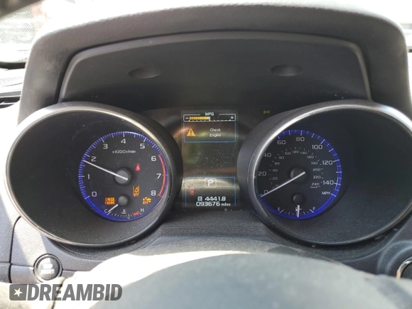 2016 Subaru Legacy Limited with VIN 4S3BNBN69G3035230, listed as a Copart auction lot 63239705 with 93,676 mi miles and Salvage title. Bid and sale history available at DreamBid. Image 9.