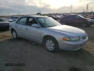 2002 Buick Regal LS with VIN 2G4WB52KX21231670, listed as a Copart auction lot 41953345 with 0 mi miles and Clean Title. Bid and sale history available at carsss.com. Image 4.