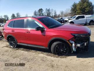 2025 Honda CR-V Sport-L with VIN 5J6RS6H8XSL023702, listed as a Copart auction lot 46488835 with Not Provided miles and Salvage Title. Bid and sale history available at DreamBid. Image 4.