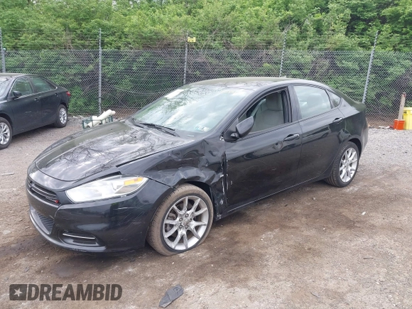2013 Dodge Dart SXT with VIN 1C3CDFBA0DD195451, listed as a IAAI auction lot 42075857 with 57,462 mi miles and . Bid and sale history available at DreamBid. Image 6.
