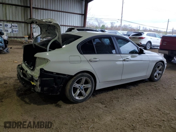 2015 BMW 3 Series 328i with VIN WBA3A5C59FF608181, listed as a Copart auction lot 87818325 with 155,248 mi miles and Salvage Title. Bid and sale history available at carsss.com. Image 3.