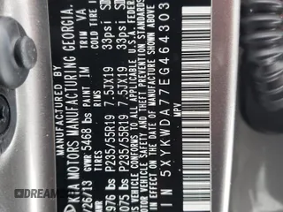 2014 Kia Sorento SX Limited with VIN 5XYKWDA77EG464303, listed as a Copart auction lot 86238824 with 112,547 mi miles and Clean Title. Bid and sale history available at DreamBid. Image 14.