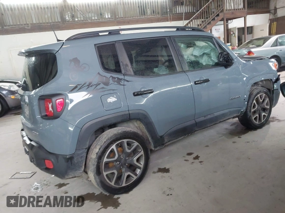 2018 Jeep Renegade Latitude with VIN ZACCJBBB4JPH17324, listed as a IAAI auction lot 41759625 with 115,341 mi miles and . Bid and sale history available at DreamBid. Image 4.