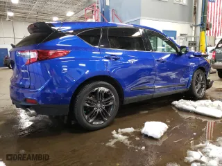 2020 Acura RDX w/A-Spec Pkg with VIN 5J8TC2H64LL023097, listed as a Copart auction lot 39167763 with 35,092 mi miles. Bid and sale history available at carsss.com. Image 3.