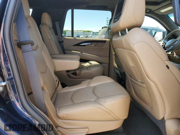 2018 Cadillac Escalade Platinum z VIN 1GYS4DKJ4JR376654, wystawiony jako Copart lot #57329564 z przebiegiem 38 172 mil mil oraz Szkoda całkowita • Salvage title. Historia ofert i sprzedaży dostępna na DreamBid. Obrazek 11.