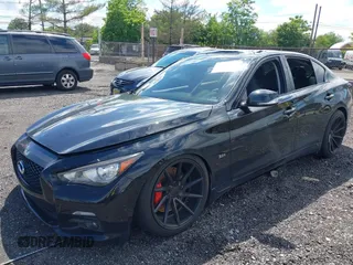 2017 Infiniti Q50 Premium with VIN JN1EV7AP1HM735587, listed as a IAAI auction lot 42341024 with 107,372 mi miles and . Bid and sale history available at DreamBid. Image 16.
