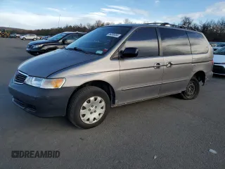 2000 Honda Odyssey LX z VIN 2HKRL1850YH526177, wystawiony jako Copart lot #86286394 z przebiegiem 141 195 mil mil oraz Nie do naprawy • Non repairable. Historia ofert i sprzedaży dostępna na DreamBid. Obrazek 1.