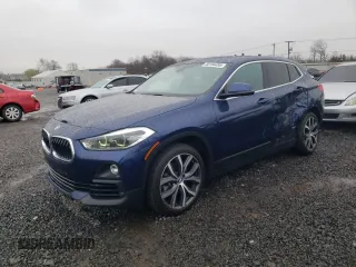 2018 BMW X2 xDrive28i with VIN WBXYJ5C31JEF72966, listed as a Copart auction lot 50184495 with 83,557 mi miles and Salvage Title. Bid and sale history available at carsss.com. Image 1.