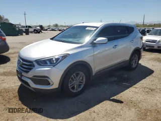 2018 Hyundai Santa Fe 2.4L с VIN 5XYZT3LBXJG527472, выставлен на аукционе Copart как лот 66234525 с пробегом 104 101 миль миль и Списание • Salvage title. История ставок и продаж доступна на DreamBid. Изображение 1.