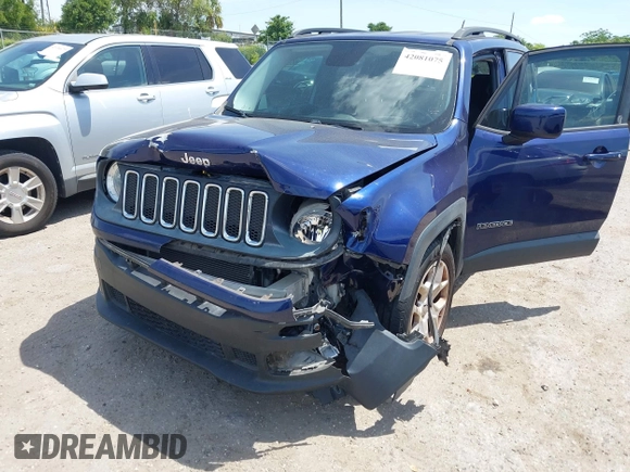 2017 Jeep Renegade Latitude z VIN ZACCJABB1HPG29285, wystawiony jako IAAI lot #42081075 z przebiegiem 62 311 mil mil oraz . Historia ofert i sprzedaży dostępna na DreamBid. Obrazek 6.