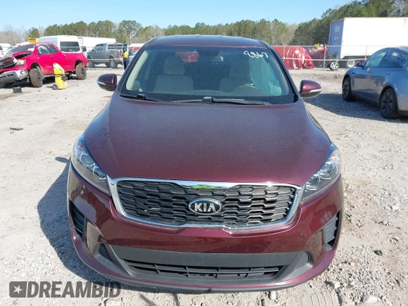 2020 Kia Sorento LX with VIN 5XYPG4A38LG658867, listed as a IAAI auction lot 41904018 with 48,499 mi miles. Bid and sale history available at carsss.com. Image 12.
