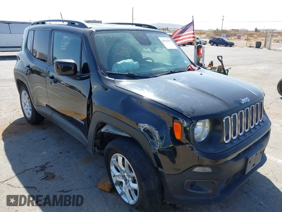 2018 Jeep Renegade Latitude with VIN ZACCJBBB8JPH98229, listed as a IAAI auction lot 41916788 with Not Provided miles and . Bid and sale history available at carsss.com. Image 6.