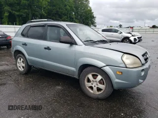 2008 Hyundai Tucson GLS with VIN KM8JM12B08U756098, listed as a Copart auction lot 66724864 with 161,364 mi miles and Salvage Title. Bid and sale history available at carsss.com. Image 4.