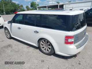 2009 Ford Flex Limited with VIN 2FMDK53C49BA12299, listed as a IAAI auction lot 41987516 with 201,665 mi miles. Bid and sale history available at carsss.com. Image 3.