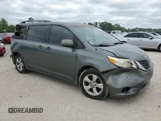 2014 Toyota Sienna LE AAS with VIN 5TDKK3DC5ES440437, listed as a Copart auction lot 52779895 with Not Provided miles and Salvage Title. Bid and sale history available at DreamBid. Image 4.