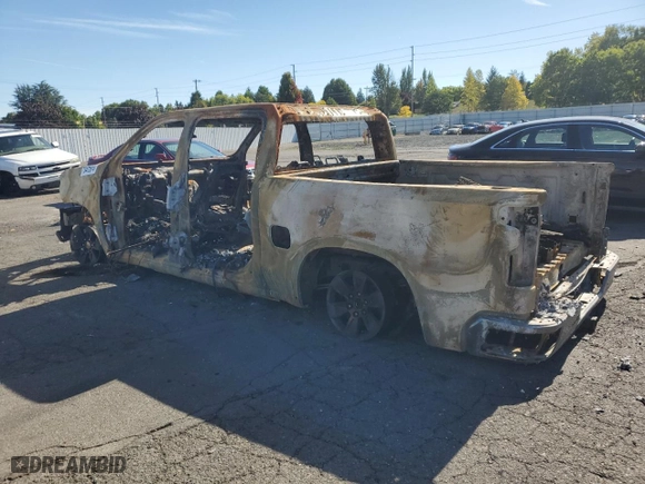 2019 Chevrolet Silverado 1500 LT with VIN 3GCPWCEK9KG136179, listed as a Copart auction lot 73472814 with 0 mi miles and Salvage Title. Bid and sale history available at carsss.com. Image 2.