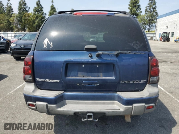 2003 Chevrolet TrailBlazer LS with VIN 1GNDS13S632155280, listed as a Copart auction lot 54379485 with 162,251 mi miles and Clean Title. Bid and sale history available at carsss.com. Image 6.