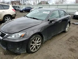 2012 Lexus IS 250 with VIN JTHCF5C21C5054645, listed as a Copart auction lot 51917645 with 286,075 mi miles and Salvage Title. Bid and sale history available at DreamBid. Image 11.