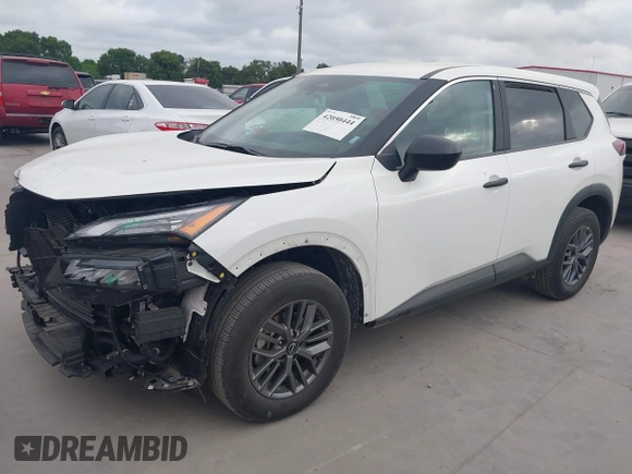 2024 Nissan Rogue S with VIN 5N1BT3AB2RC749214, listed as a IAAI auction lot 42050444 with 16,645 mi miles. Bid and sale history available at carsss.com. Image 2.