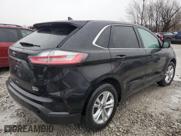 2019 Ford Edge SEL z VIN 2FMPK3J99KBB69342, wystawiony jako Copart lot #43181605 z przebiegiem 59 536 mil mil oraz Szkoda całkowita • Salvage title. Historia ofert i sprzedaży dostępna na DreamBid. Obrazek 3.
