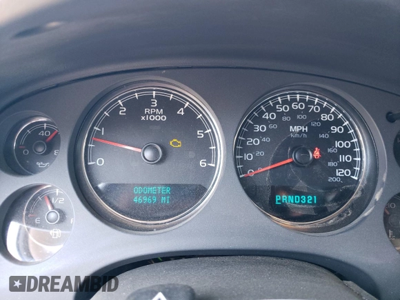2007 Chevrolet Suburban LT with VIN 3GNFK16377G109063, listed as a Copart auction lot 64665335 with 46,969 mi miles and Clean title. Bid and sale history available at DreamBid. Image 9.