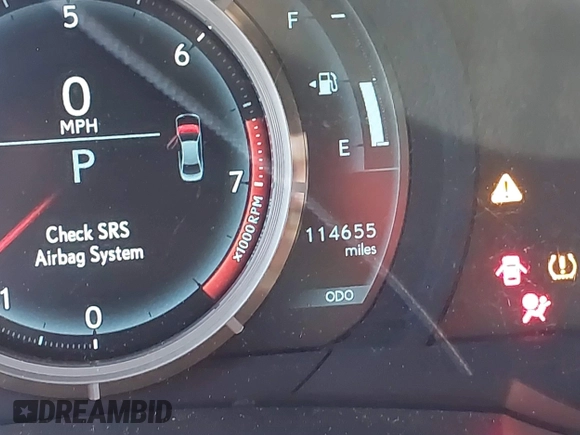 2015 Lexus IS 250 with VIN JTHBF1D21F5066351, listed as a IAAI auction lot 41824287 with 114,655 mi miles and . Bid and sale history available at carsss.com. Image 15.