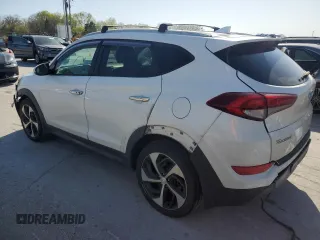 2016 Hyundai Tucson Limited with VIN KM8J33A2XGU117712, listed as a Copart auction lot 52489815 with 149,843 mi miles and Salvage Title. Bid and sale history available at carsss.com. Image 2.