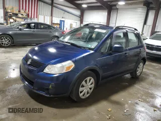 2010 Suzuki SX4 with VIN JS2YA5A35A6300580, listed as a Copart auction lot 77611444 with 113,926 mi miles and Salvage Title. Bid and sale history available at carsss.com. Image 1.