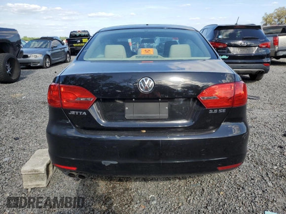 2013 Volkswagen Jetta SE with VIN 3VWDX7AJ8DM298486, listed as a Copart auction lot 51837115 with Not provided miles and Salvage title. Bid and sale history available at DreamBid. Image 6.
