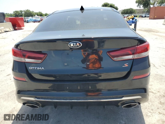 2019 Kia Optima LX with VIN 5XXGT4L31KG313403, listed as a Copart auction lot 63009745 with 84,448 mi miles and Salvage title. Bid and sale history available at DreamBid. Image 6.