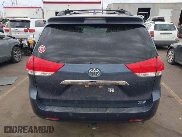 2013 Toyota Sienna XLE with VIN 5TDDK3DC1DS062849, listed as a IAAI auction lot 41510296 with 100,178 mi miles and . Bid and sale history available at DreamBid. Image 16.