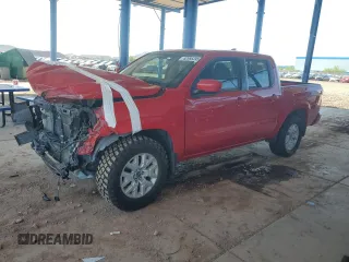 2022 Nissan Frontier SV with VIN 1N6ED1EK3NN618530, listed as a Copart auction lot 62895395 with 48,254 mi miles and Salvage title. Bid and sale history available at DreamBid. Image 1.