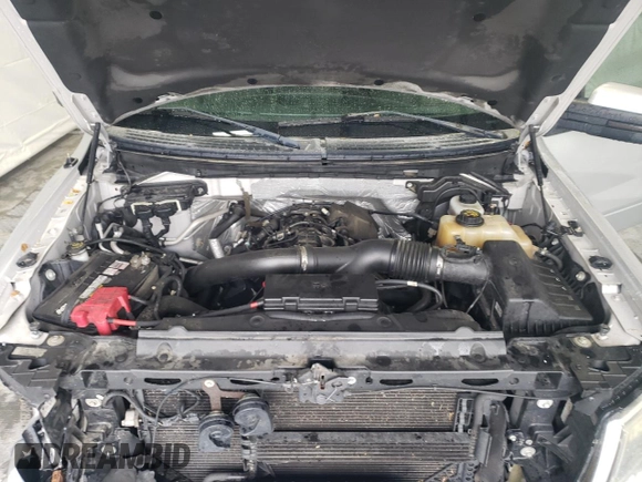 2013 Ford F-150 XL with VIN 1FTFW1ET6DFA77461, listed as a Copart auction lot 56497205 with 140,694 mi miles and Salvage title. Bid and sale history available at DreamBid. Image 11.