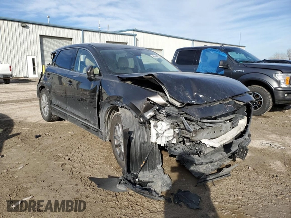 2017 Mazda CX-9 Touring with VIN JM3TCBCYXH0130209, listed as a Copart auction lot 46648605 with 0 mi miles and Salvage Title. Bid and sale history available at carsss.com. Image 4.