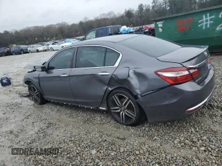 2017 Honda Accord Sedan Sport with VIN 1HGCR2F59HA171533, listed as a Copart auction lot 47923565 with 135,960 mi miles and Salvage Title. Bid and sale history available at carsss.com. Image 2.