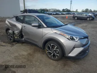 2019 Toyota C-HR XLE with VIN NMTKHMBX1KR087246, listed as a Copart auction lot 52093145 with 51,457 mi miles and Salvage Title. Bid and sale history available at carsss.com. Image 4.